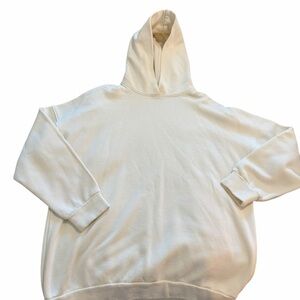 Classic White Oversized Hoodie Women’s Size Medium
